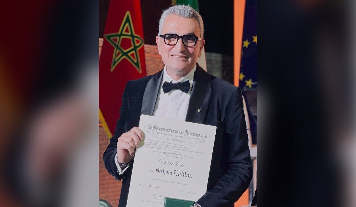 إيطاليا تمنح المصمم المغربي هشام لحلو وسام فارس