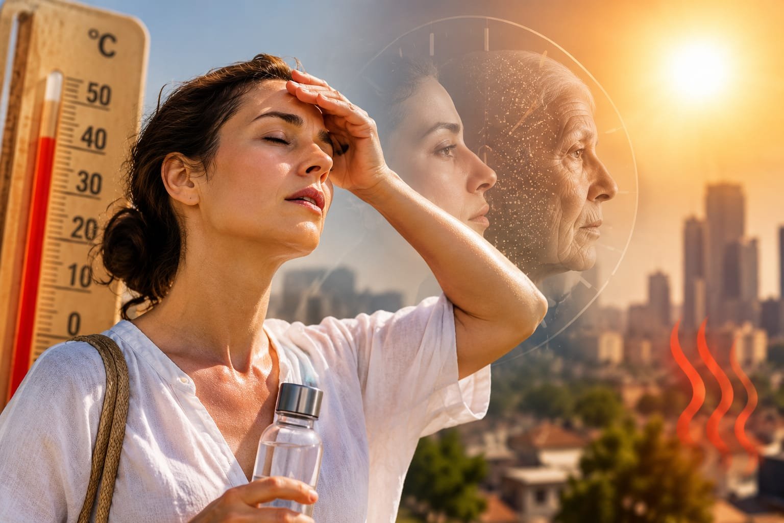 دراسة: موجات الحر قد تسرع شيخوخة الجسم