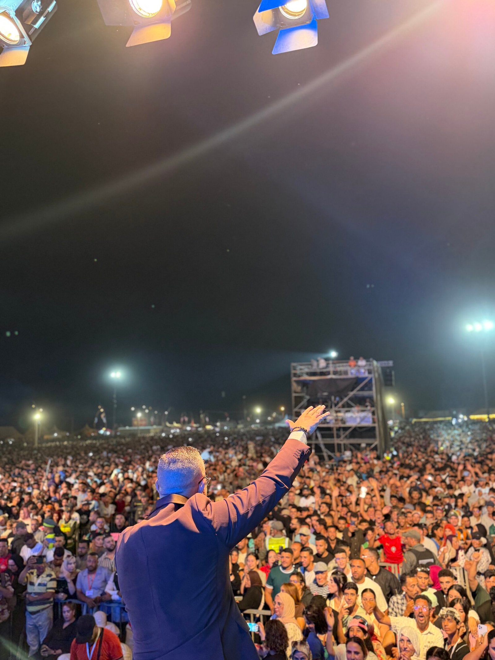عبدو الغالي يشعل أجواء مهرجان مولاي عبد الله أمغار