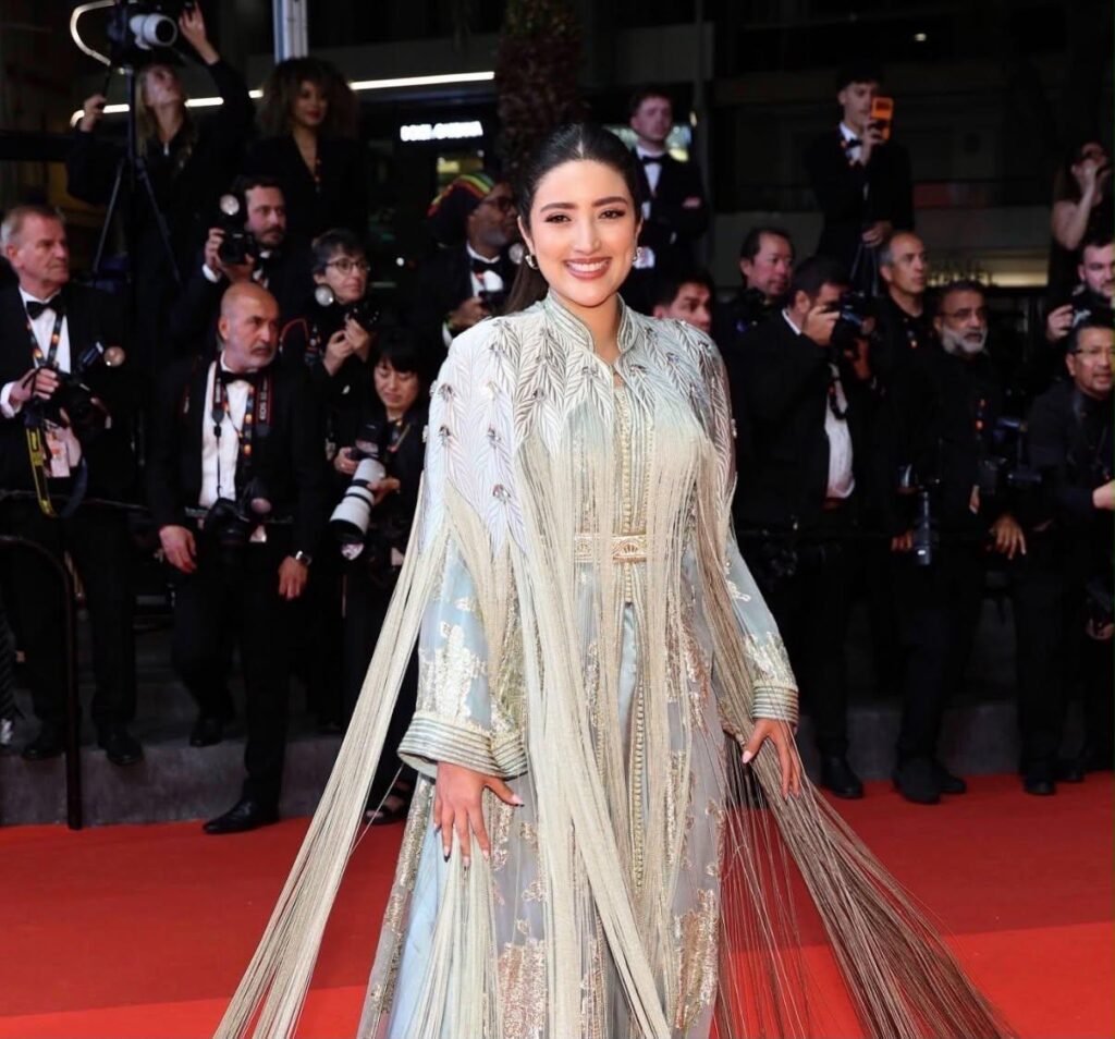 فيريال زياري تخطف الأنظار في مهرجان كان السينمائي