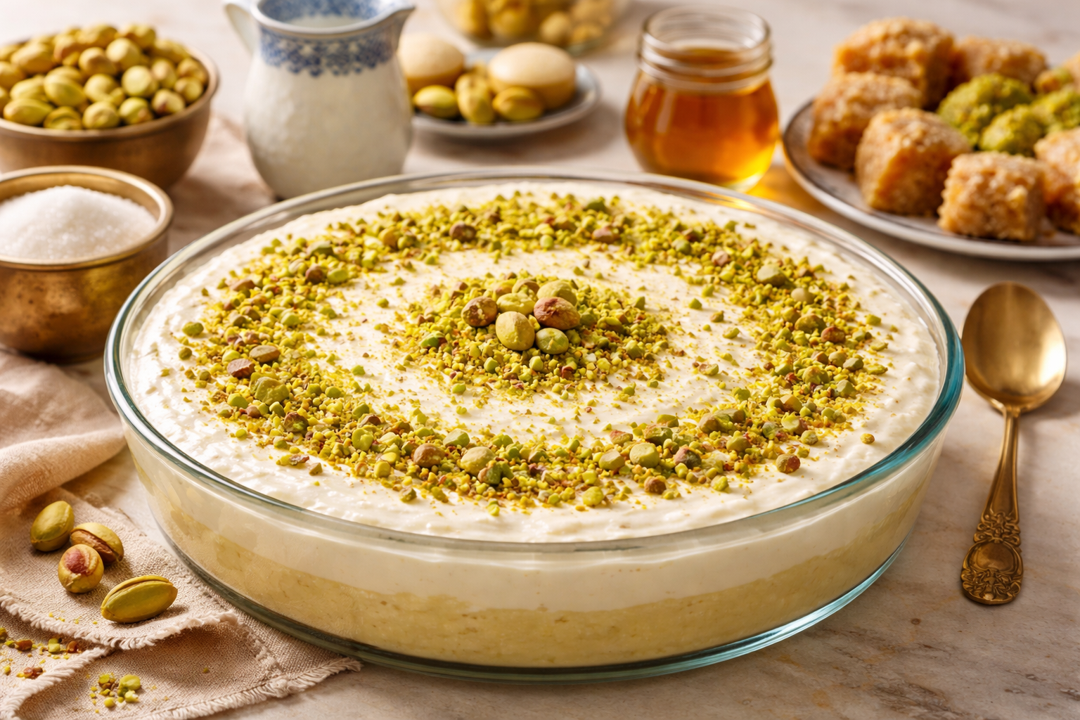 ليالي لبنان.. الحلى اللبناني الكريمي الذي يأسر القلوب
