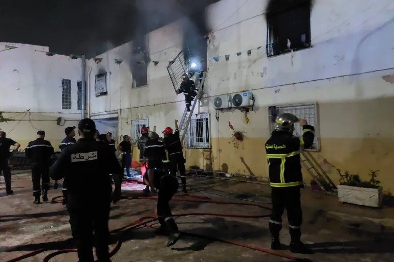 مصرع 11 طفلًا في حريق دار لرعاية الأطفال بالجزائر