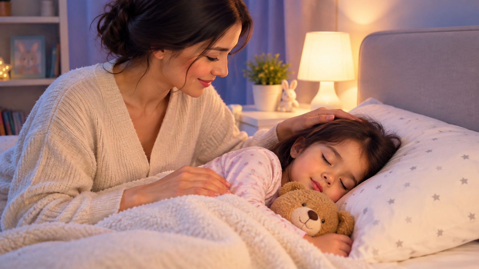 نصائح للأمهات لمساعدة الطفل على النوم بهدوء
