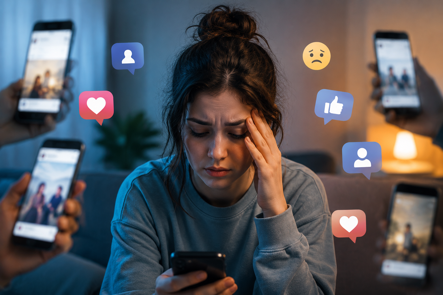 كيف تؤثر مواقع التواصل الاجتماعي على صحتنا النفسية؟